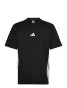 M 3S Sj T Sport Men Sports Clothes Sport Tops Sport T-Skjorte Black Adidas Sportswear