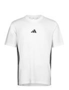 M 3S Sj T Sport Men Sports Clothes Sport Tops Sport T-Skjorte White Adidas Sportswear