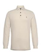 Luxury Jersey Polo Shirt Tops Polos Long-sleeved Cream Polo Ralph Lauren