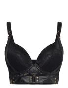 Occult Pp Push Lingerie Bras & Tops Push Up Bras Black Hunkemöller