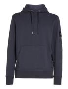 Badge Hoodie Tops Sweatshirts & Hoodies Hoodies Navy Calvin Klein Jeans