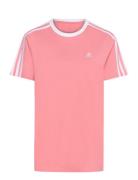 Essentials 3-Stripes T-Shirt Sport T-shirts & Tops Short-sleeved Pink Adidas Sportswear