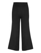 Culotte Pants Bottoms Trousers Wide Leg Black Davida Cashmere