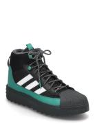 Superstar Winter Trek J Sport Sneakers High-top Sneakers Black Adidas Originals