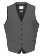 Mens Waistcoat For Suit Habitvest Grey Lindbergh