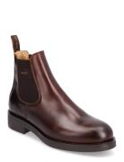 Prepdale Chelsea Boot Støvlet Chelsea Boot Brown GANT