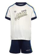 Short Tee Set Sets Sets With Short-sleeved T-shirt Navy Adidas Originals