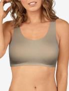 Bra Svea U Neck Top Lingerie Bras & Tops Soft Bras Tank Top Bras Beige Lindex