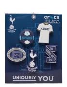 Tottenham 5Pck Sko Accessories Blue Crocs