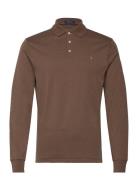 Custom Slim Fit Soft Cotton Polo Shirt Tops Polos Long-sleeved Brown Polo Ralph Lauren