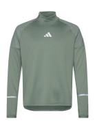 Ult Hivis 1/2 M Sport Sport Clothing Sport Fleeces & Midlayers Green Adidas Performance