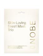 Nobe Skin-Loving Sheet Mask Trio Beauty Women Skin Care Face Masks Sheetmask Nude NOBE