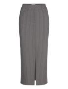 Cmtailor-Skirt Skirts Knee-length & Midi Skirts Grey Copenhagen Muse