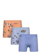 Boxer 3 Pack Elastic Racer Car Night & Underwear Underwear Underpants Blue Lindex