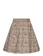 Skirt In Liberty Fabric Dresses & Skirts Skirts Short Skirts Green Huttelihut