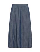 Sc-Ontario Skirts Knee-length & Midi Skirts Navy Soyaconcept