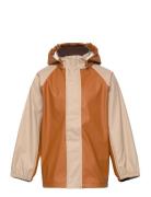 Carla Rain Jacket Outerwear Rainwear Jackets Beige Nuuroo