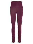 Pocket High-Rise Legging, Long Sport Women Sport Clothing Sport Tights Sport Training Tights Purple Girlfriend Collective