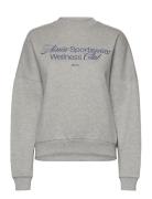 Wellness Sweatshirt Sport Sport Clothing Sport Sweatshirts & Hoodies Sport Sweatshirts Grey Aim´n