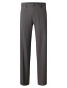 Slh220-Loose Robert Flex Pant Bottoms Trousers Casual Grey Selected Homme