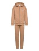 Textile Set Sets Sweatsuits Brown BOSS