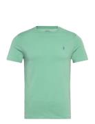 Custom Slim Fit Jersey Crewneck T-Shirt Designers T-Kortærmet Skjorte Green Polo Ralph Lauren