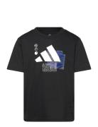 J Train Tee Sport T-Kortærmet Skjorte Black Adidas Sportswear