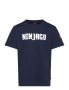 Lwtano 613 - T-Shirt S/S Tops T-Kortærmet Skjorte Navy LEGO Kidswear