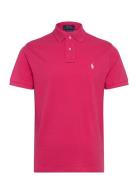 The Iconic Mesh Polo Shirt Designers Polos Short-sleeved Pink Polo Ralph Lauren