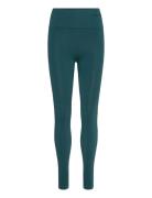 Hmltif Seamless High Waist Tights Sport Running-training Tights Seamless Tights Green Hummel