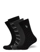 Uspa Socks Box Bedford Men Underwear Socks Regular Socks Black U.S. Polo Assn.