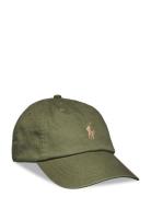 Cotton Chino Ball Cap Accessories Headwear Caps Khaki Green Polo Ralph Lauren