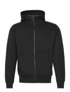 Bowman Logo Zip Hood Tops Sweatshirts & Hoodies Hoodies Black Sail Racing