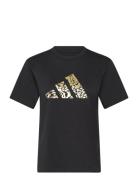 W T Met Tee Sport Sport Clothing Sports Tops & T-shirts Sport T-Skjorte Black Adidas Sportswear