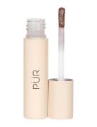 On Point Tint Creamy Eyeshadow & Primer With Peptides Øjenprimer Makeup Brown PÜR