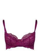 Marine Non-Padded Underwired Bra Lingerie Bras & Tops Wired Bras Purple Hunkemöller