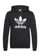 Trefoil Hoody Sport Sweatshirts & Hoodies Sweatshirts Black Adidas Originals