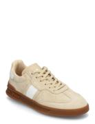 Heritage Aera Leather-Suede Sneaker Low-top Sneakers Beige Polo Ralph Lauren