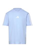 J 3S Tee 160 Tops T-Kortærmet Skjorte Blue Adidas Sportswear