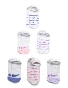 6N-6Pk No Show Sock Sport Socks & Tights Socks Multi/patterned Nike