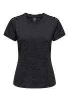 Onpcore Life On Ss Reg Tee Sport Sport Clothing Sports Tops & T-shirts Sport T-Skjorte Black Only Play