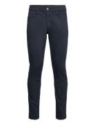 Anbass Trousers Slim Hyperflex Colour Xlite Bottoms Trousers Casual Navy Replay