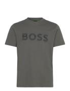 Tee 1 Sport Men Men Sports Clothes Sport Tops Sport T-Skjorte Grey BOSS