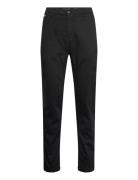 Benni Trousers Regular Hyperchino Color Xlite Bottoms Trousers Chinos Black Replay