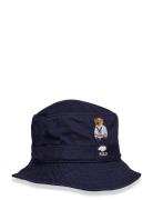 Polo Bear Twill Bucket Hat Accessories Headwear Bucket Hats Navy Polo Ralph Lauren