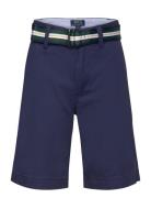 Straight Fit Flex Abrasion Twill Short Bottoms Shorts Navy Ralph Lauren Kids