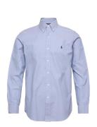 Custom Fit Stretch Oxford Shirt Tops Shirts Casual Blue Polo Ralph Lauren