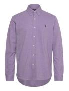 Featherweight Mesh Shirt Designers Shirts Casual Purple Polo Ralph Lauren