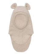 Balaclava Cotton Fleece W. Lin Accessories Headwear Balaclava Beige Huttelihut