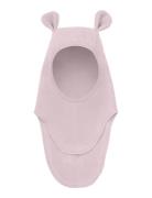 Balaclava Ears Cotton Fleece Accessories Headwear Balaclava Pink Huttelihut